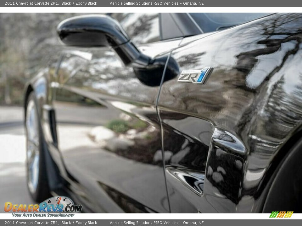 2011 Chevrolet Corvette ZR1 Black / Ebony Black Photo #3