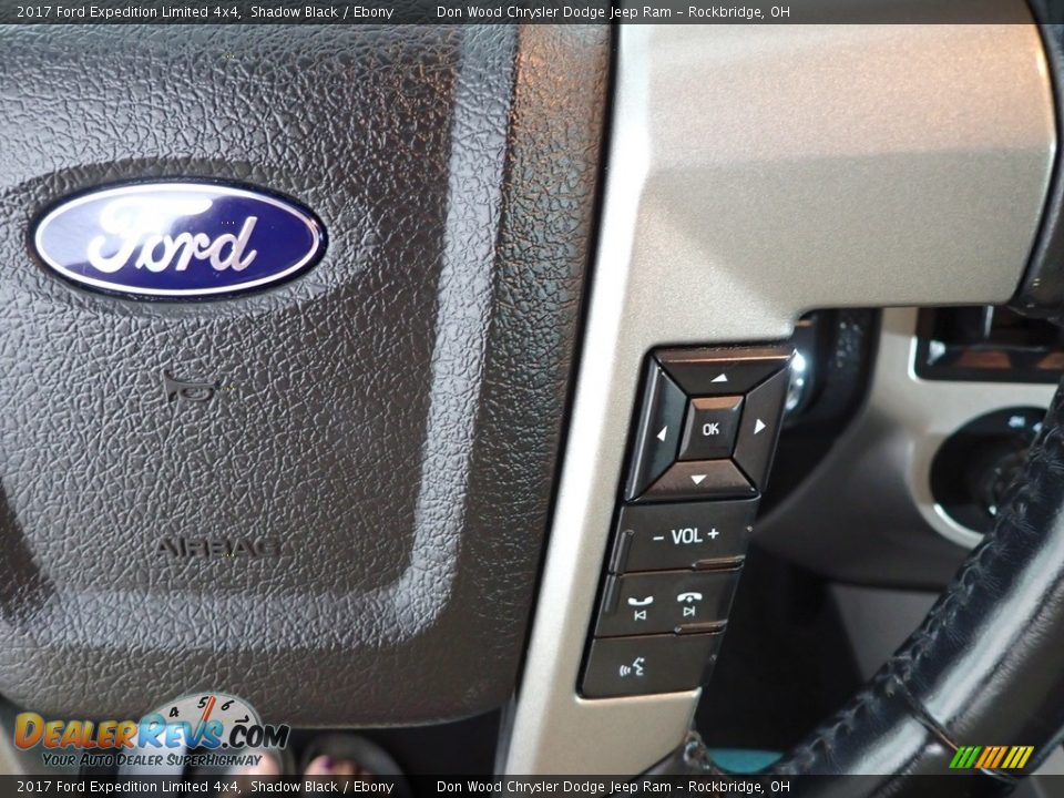 2017 Ford Expedition Limited 4x4 Shadow Black / Ebony Photo #20