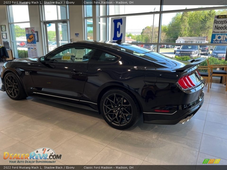 2022 Ford Mustang Mach 1 Shadow Black / Ebony Photo #5