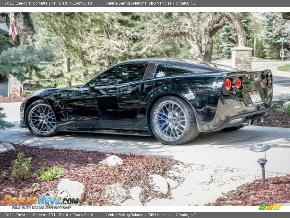 2011 Chevrolet Corvette ZR1 Black / Ebony Black Photo #5