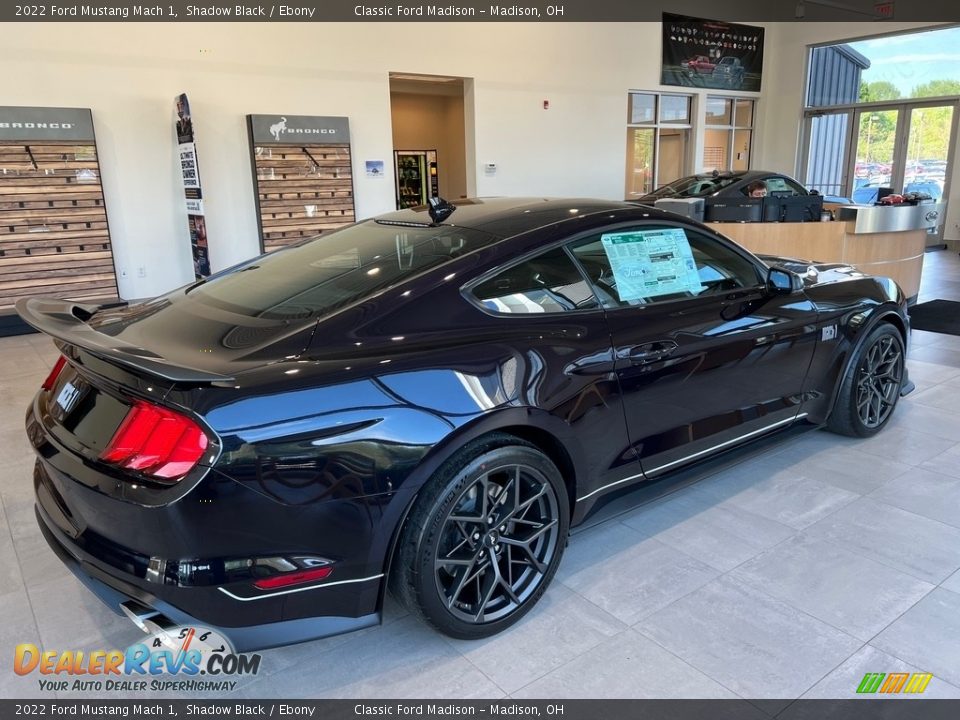 2022 Ford Mustang Mach 1 Shadow Black / Ebony Photo #7