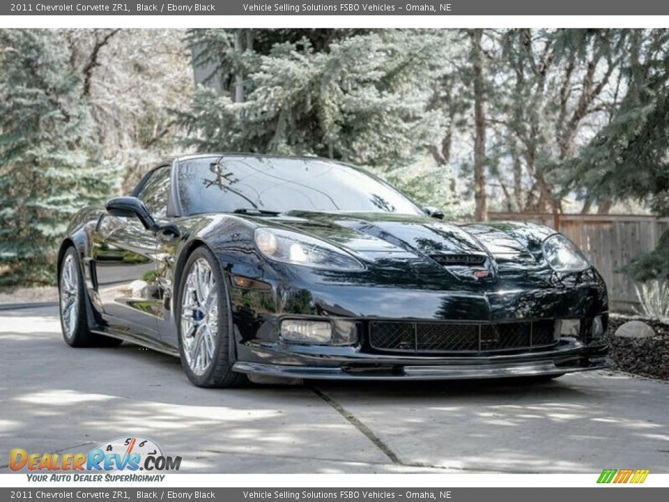 2011 Chevrolet Corvette ZR1 Black / Ebony Black Photo #7