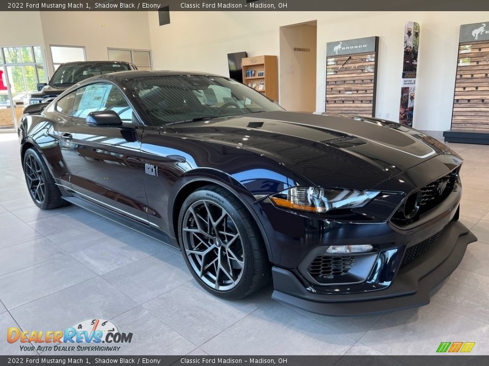 Front 3/4 View of 2022 Ford Mustang Mach 1 Photo #8