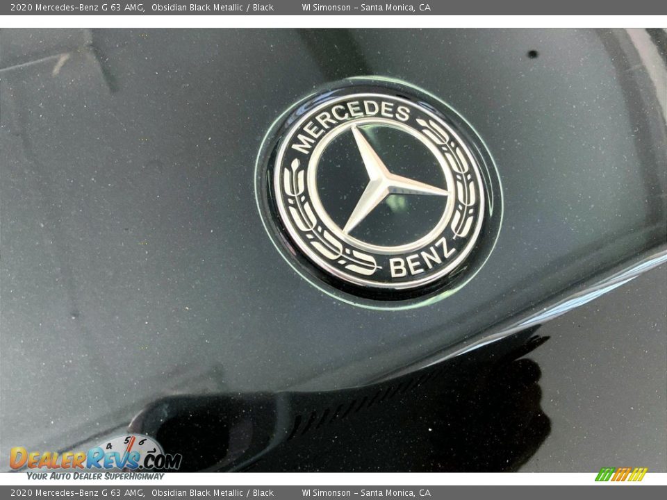 2020 Mercedes-Benz G 63 AMG Obsidian Black Metallic / Black Photo #30