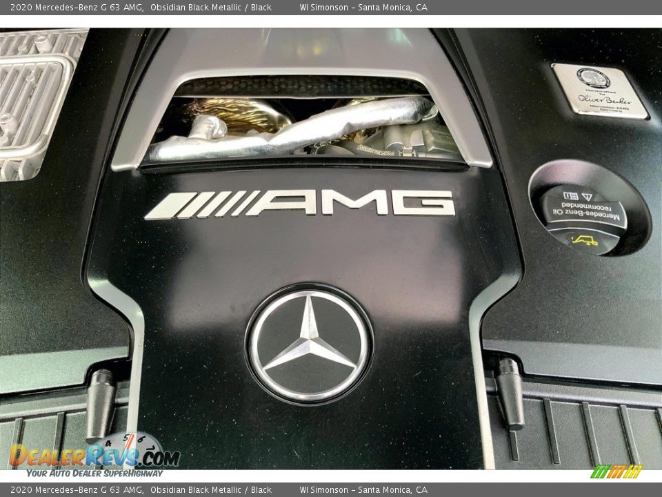 2020 Mercedes-Benz G 63 AMG Obsidian Black Metallic / Black Photo #32