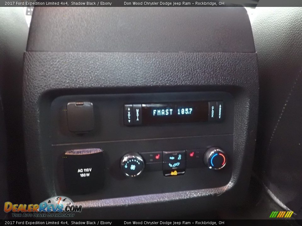 2017 Ford Expedition Limited 4x4 Shadow Black / Ebony Photo #30