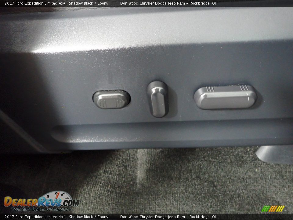 2017 Ford Expedition Limited 4x4 Shadow Black / Ebony Photo #34