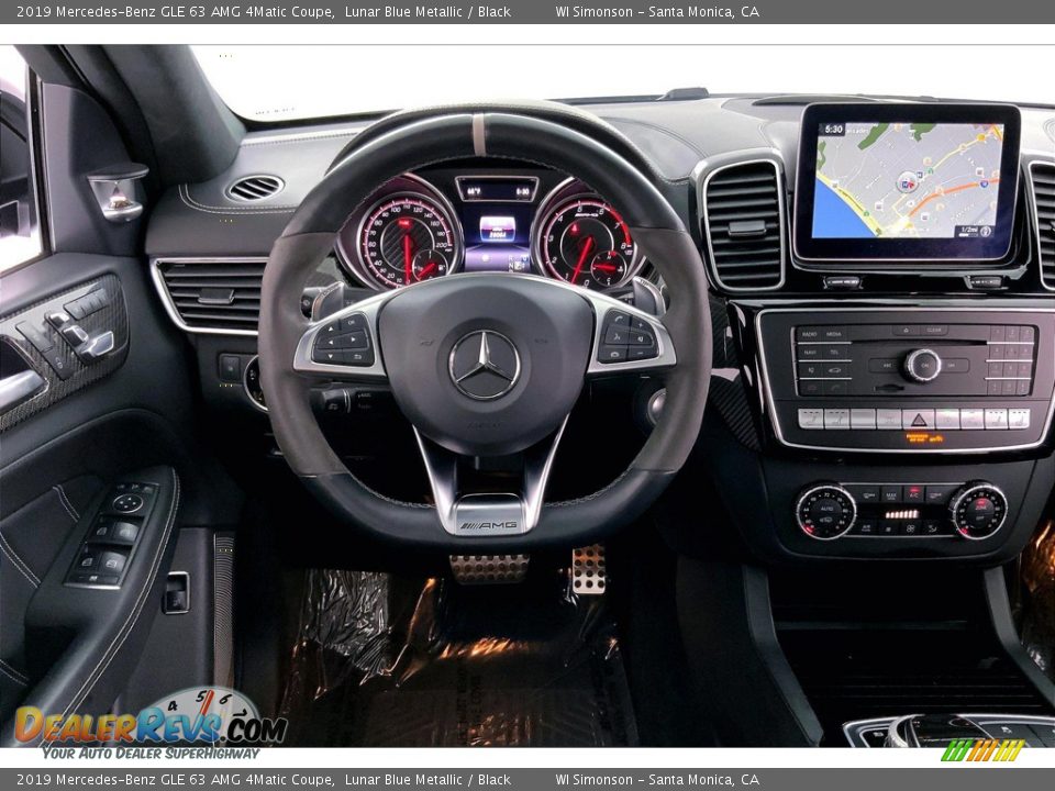 Dashboard of 2019 Mercedes-Benz GLE 63 AMG 4Matic Coupe Photo #4