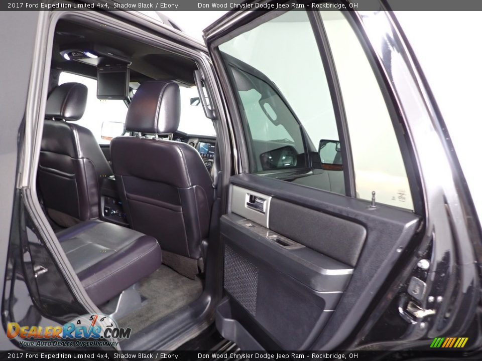 2017 Ford Expedition Limited 4x4 Shadow Black / Ebony Photo #35