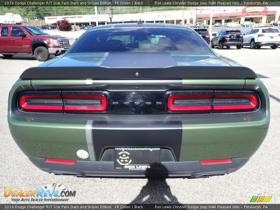 2019 Dodge Challenger R/T Scat Pack Stars and Stripes Edition F8 Green / Black Photo #4