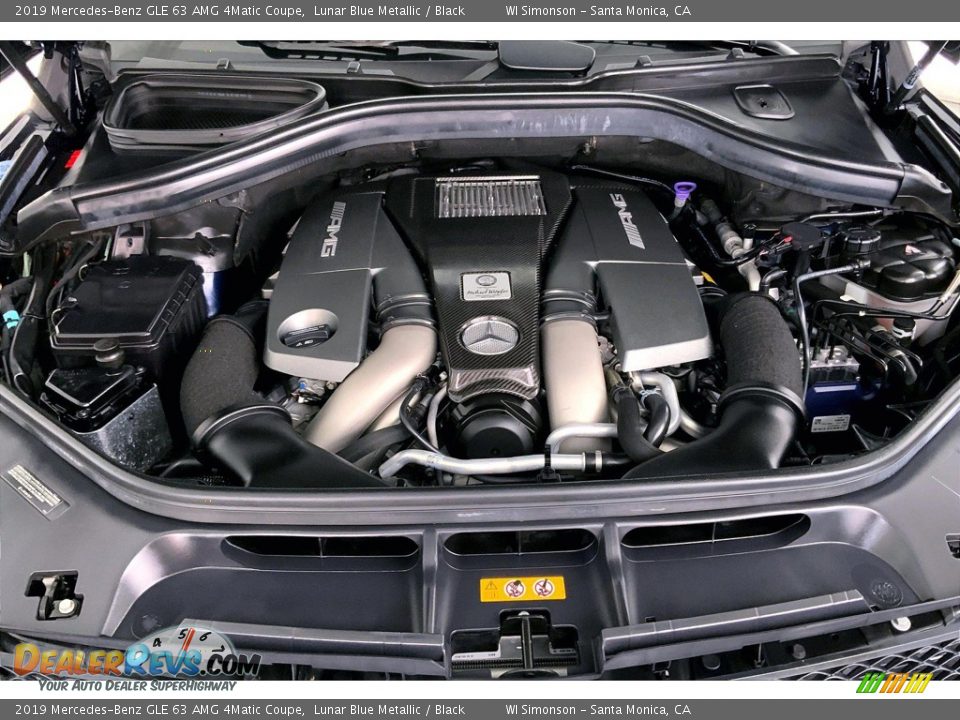 2019 Mercedes-Benz GLE 63 AMG 4Matic Coupe 5.5 Liter AMG DI biturbo DOHC 32-Valve VVT V8 Engine Photo #9