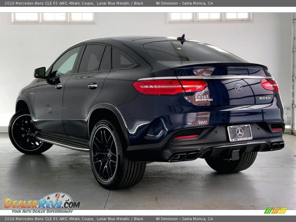 2019 Mercedes-Benz GLE 63 AMG 4Matic Coupe Lunar Blue Metallic / Black Photo #10