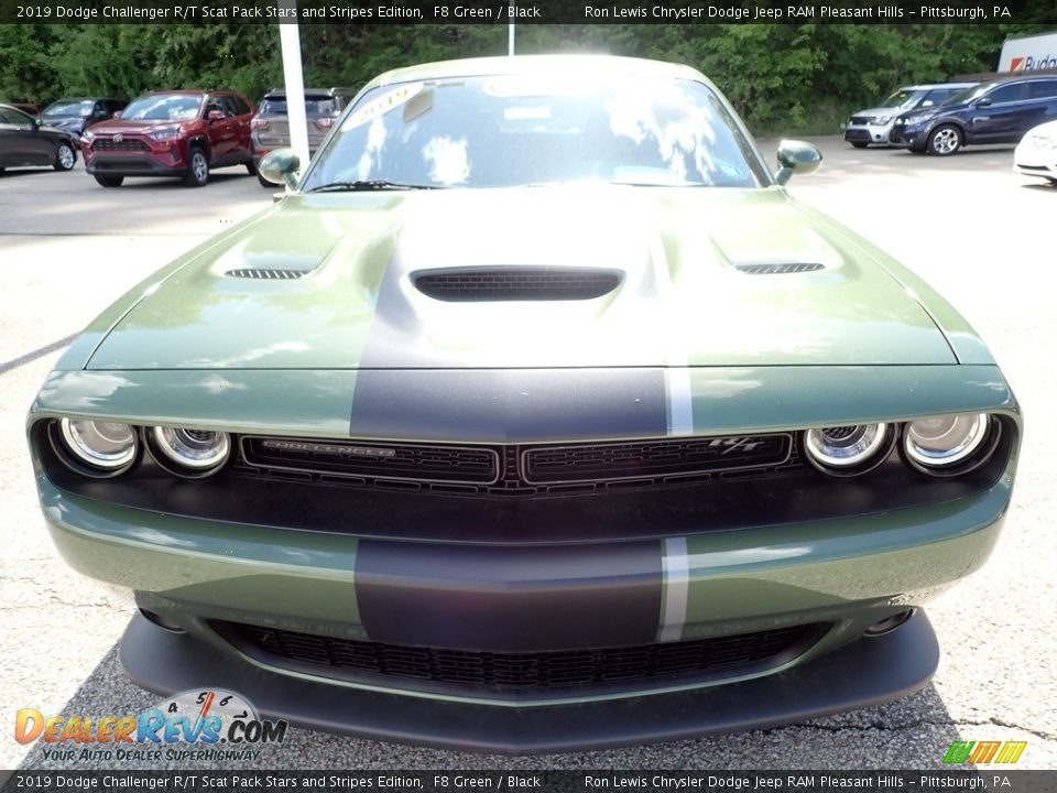 2019 Dodge Challenger R/T Scat Pack Stars and Stripes Edition F8 Green / Black Photo #9