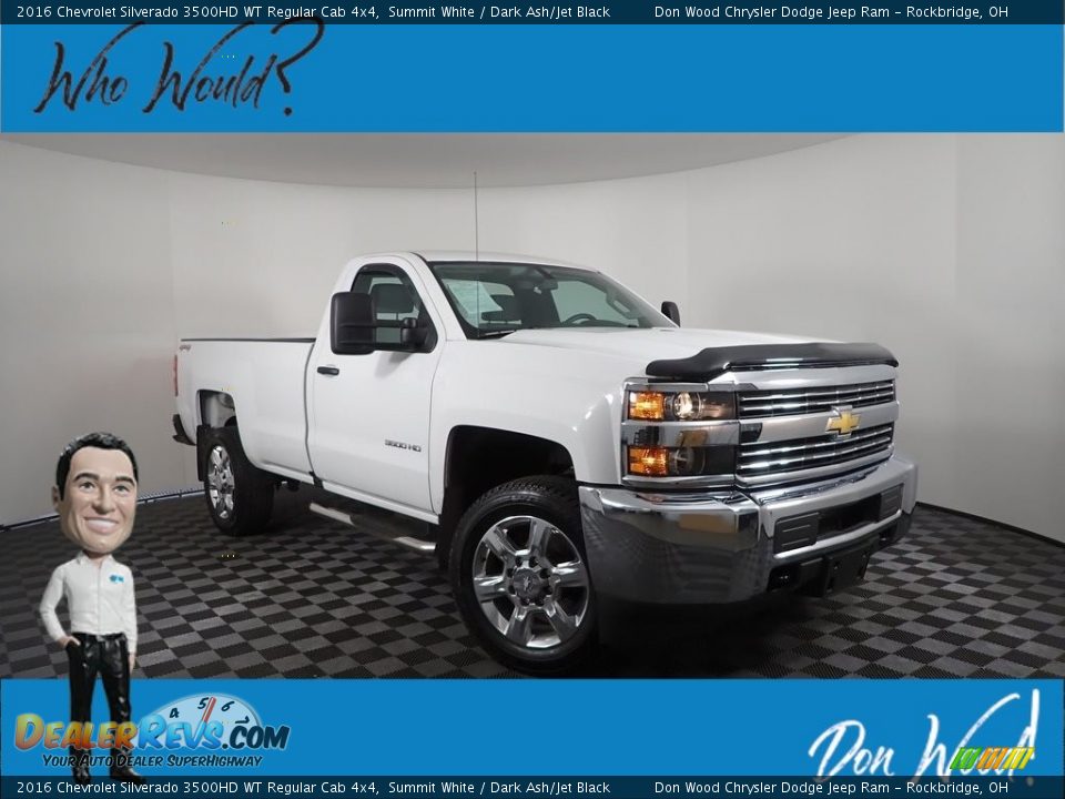 Dealer Info of 2016 Chevrolet Silverado 3500HD WT Regular Cab 4x4 Photo #1