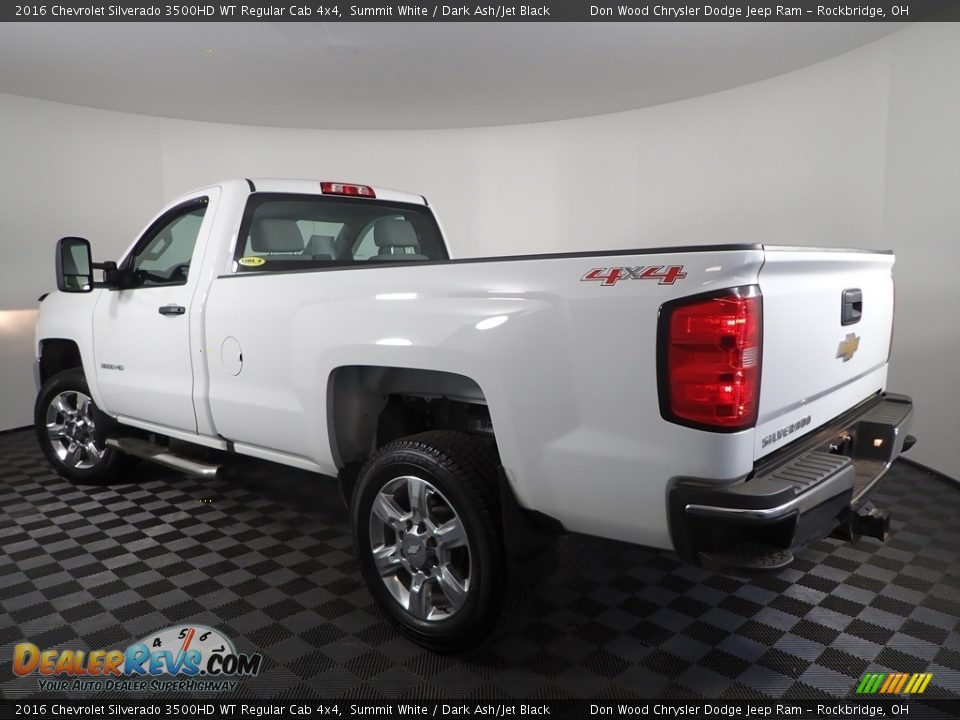 2016 Chevrolet Silverado 3500HD WT Regular Cab 4x4 Summit White / Dark Ash/Jet Black Photo #4