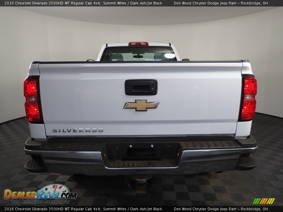 2016 Chevrolet Silverado 3500HD WT Regular Cab 4x4 Summit White / Dark Ash/Jet Black Photo #5