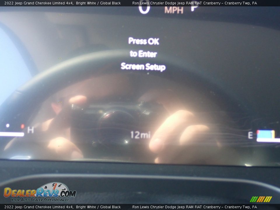 2022 Jeep Grand Cherokee Limited 4x4 Bright White / Global Black Photo #18