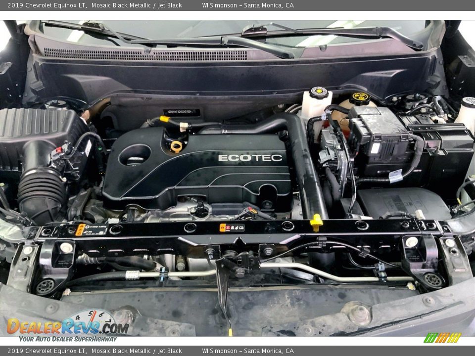 2019 Chevrolet Equinox LT 1.5 Liter Turbocharged DOHC 16-Valve VVT 4 Cylinder Engine Photo #9