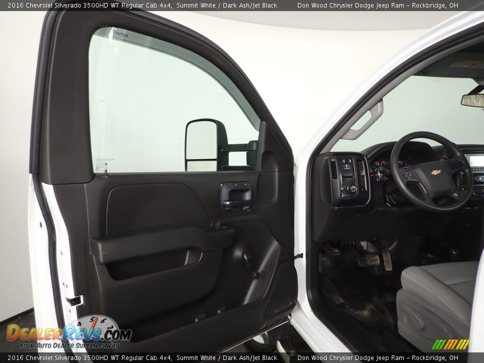 2016 Chevrolet Silverado 3500HD WT Regular Cab 4x4 Summit White / Dark Ash/Jet Black Photo #8