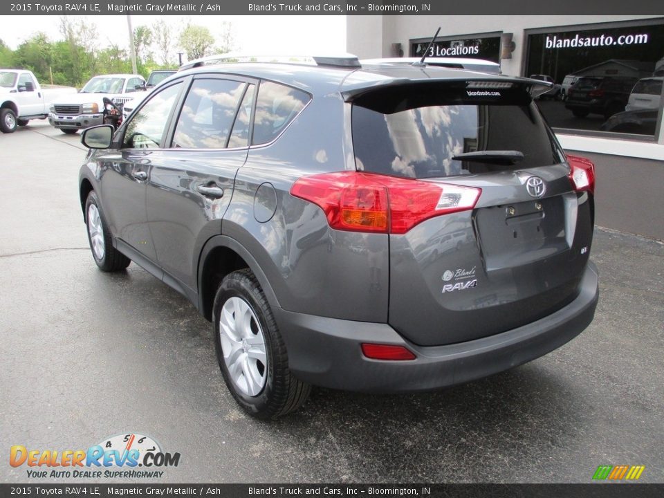 2015 Toyota RAV4 LE Magnetic Gray Metallic / Ash Photo #3