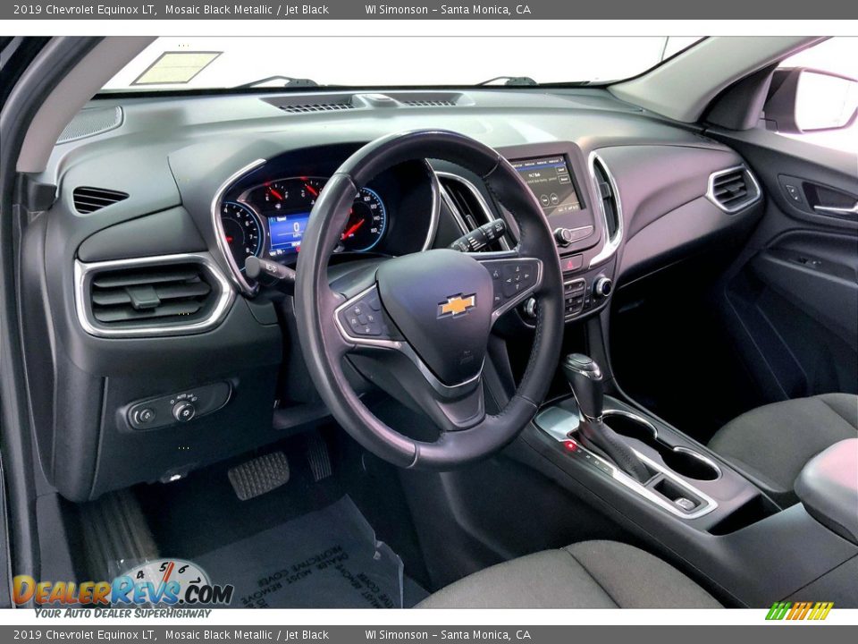 Jet Black Interior - 2019 Chevrolet Equinox LT Photo #14