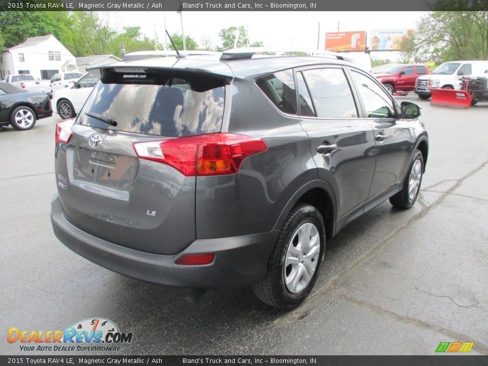 2015 Toyota RAV4 LE Magnetic Gray Metallic / Ash Photo #4