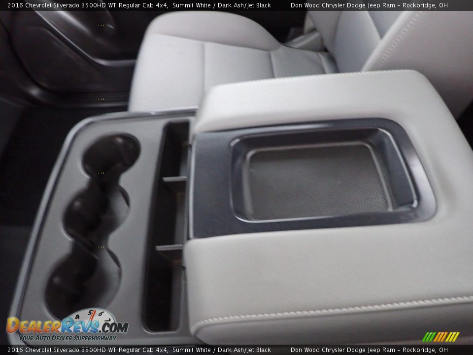 2016 Chevrolet Silverado 3500HD WT Regular Cab 4x4 Summit White / Dark Ash/Jet Black Photo #18
