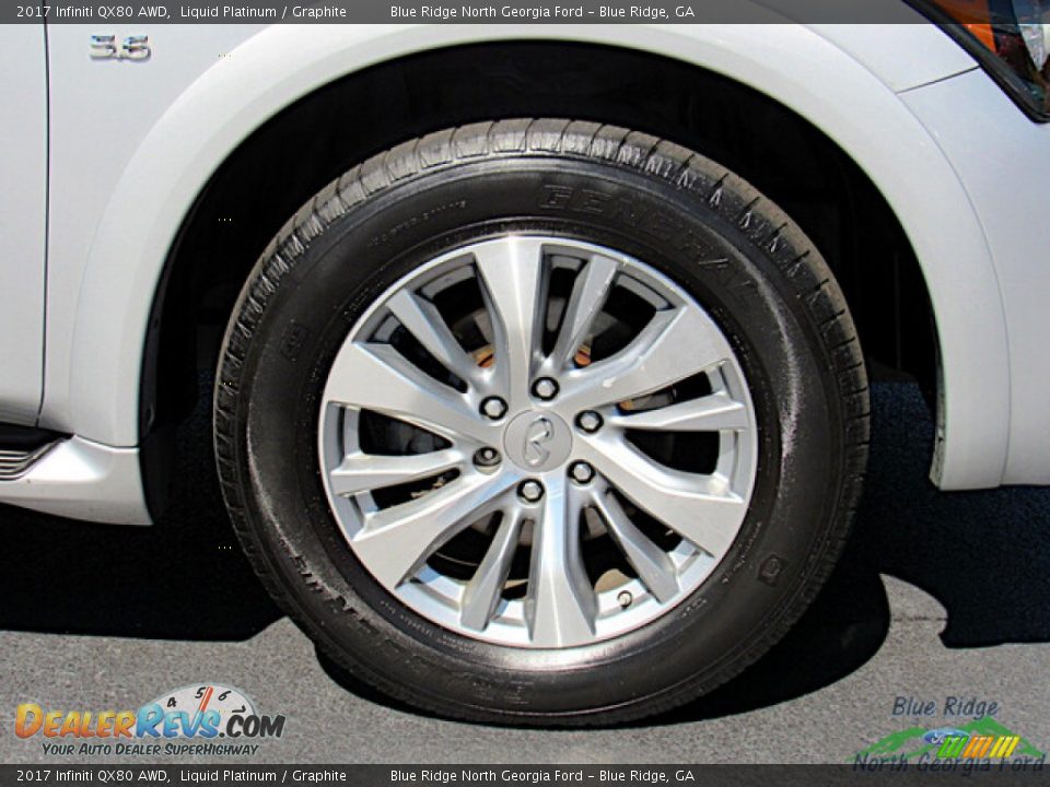 2017 Infiniti QX80 AWD Wheel Photo #9