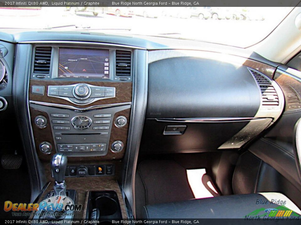 2017 Infiniti QX80 AWD Liquid Platinum / Graphite Photo #17