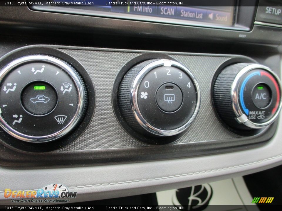 2015 Toyota RAV4 LE Magnetic Gray Metallic / Ash Photo #19