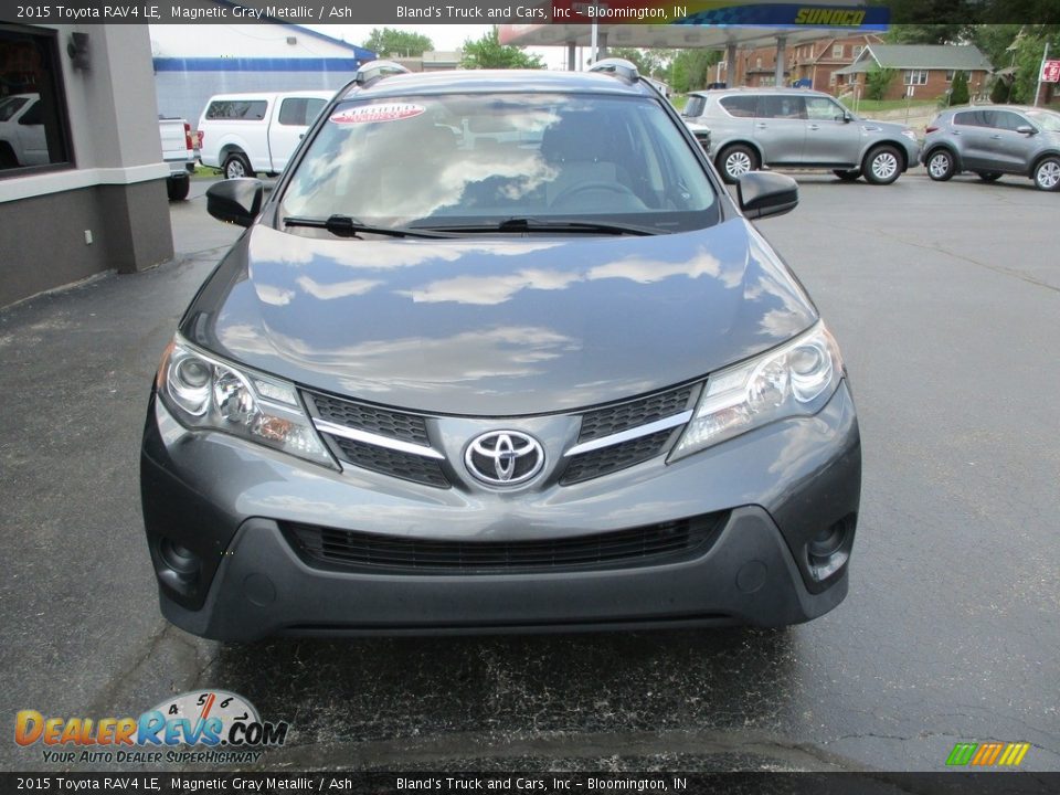 2015 Toyota RAV4 LE Magnetic Gray Metallic / Ash Photo #21