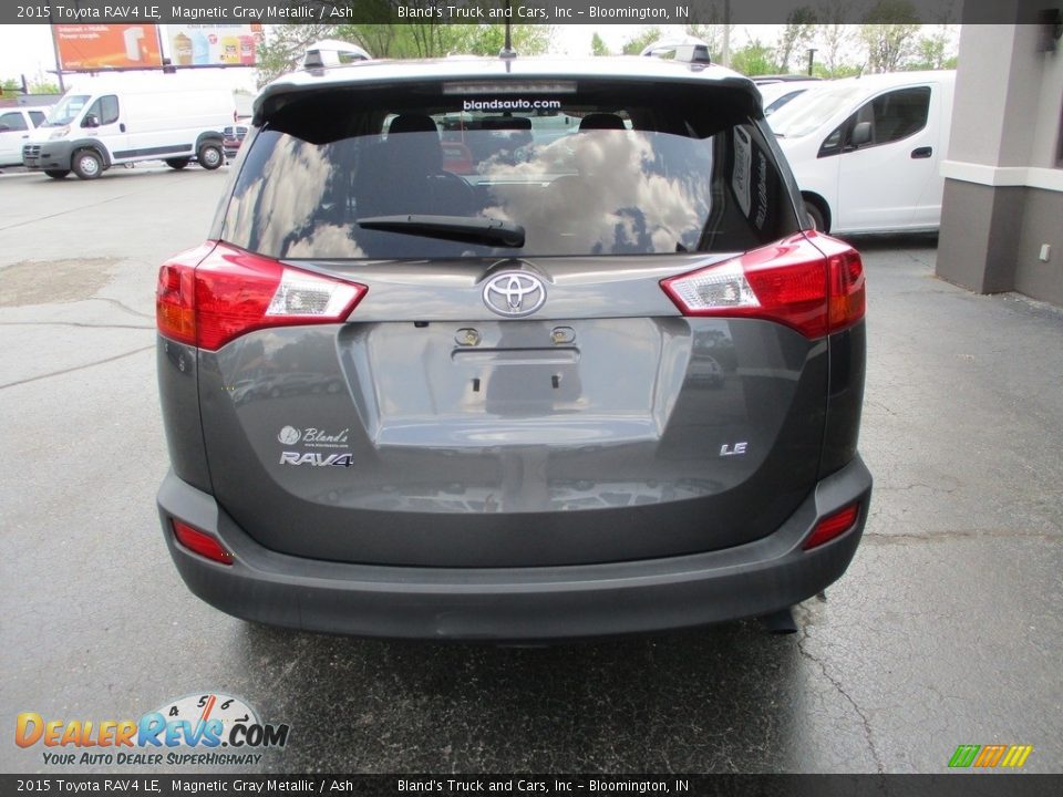 2015 Toyota RAV4 LE Magnetic Gray Metallic / Ash Photo #22