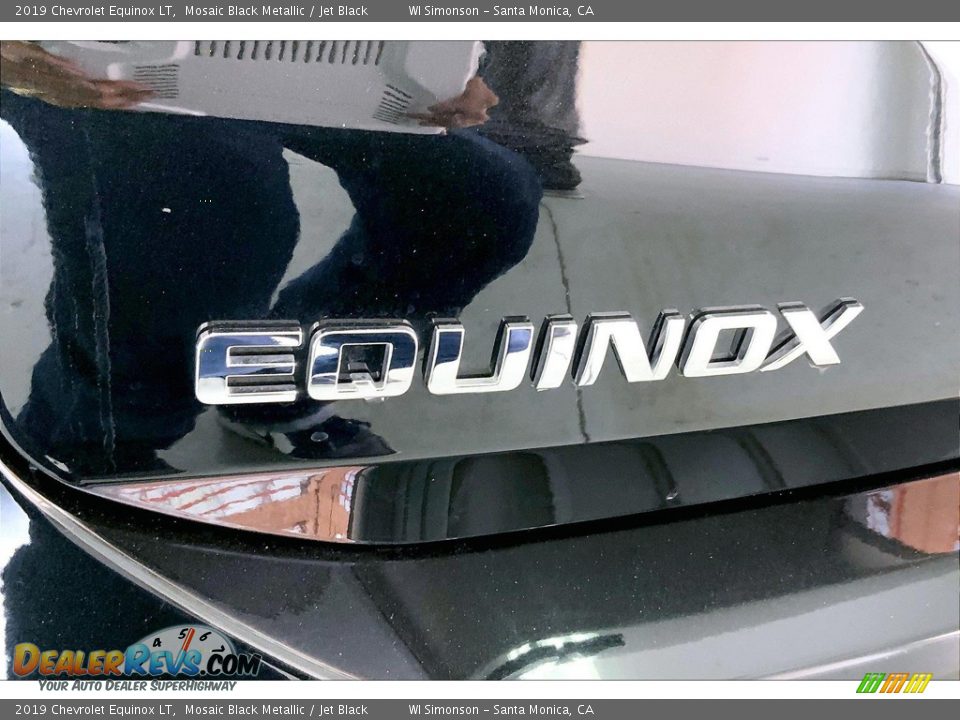 2019 Chevrolet Equinox LT Mosaic Black Metallic / Jet Black Photo #31
