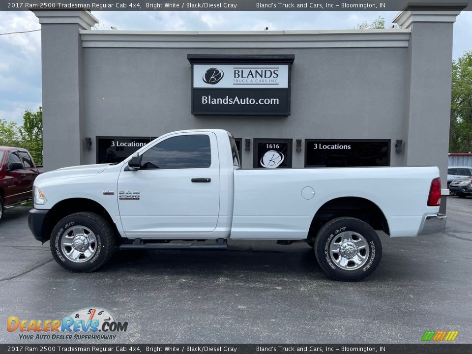 2017 Ram 2500 Tradesman Regular Cab 4x4 Bright White / Black/Diesel Gray Photo #1