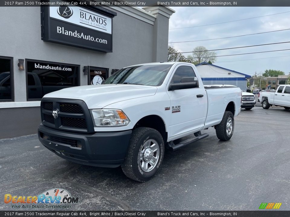 2017 Ram 2500 Tradesman Regular Cab 4x4 Bright White / Black/Diesel Gray Photo #2