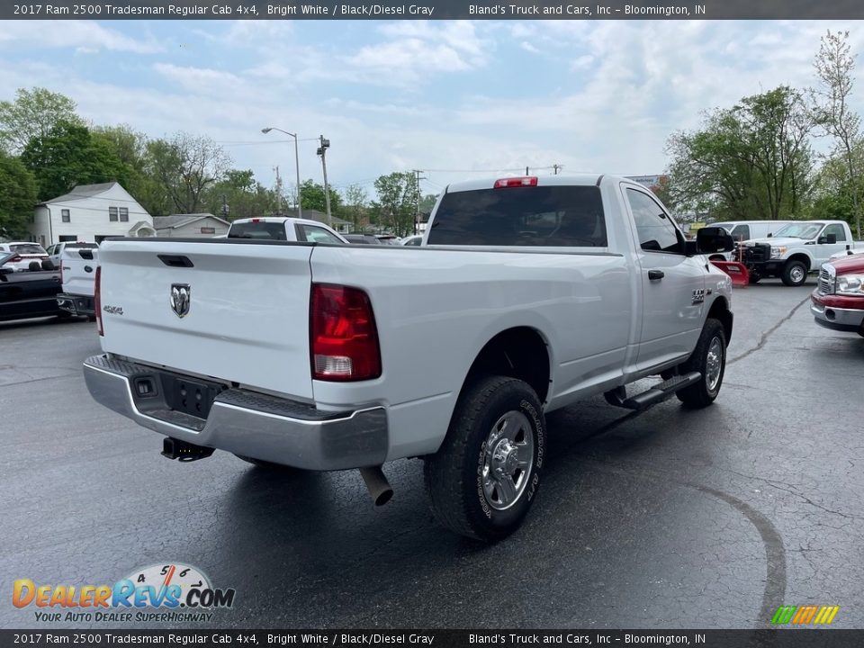 2017 Ram 2500 Tradesman Regular Cab 4x4 Bright White / Black/Diesel Gray Photo #3