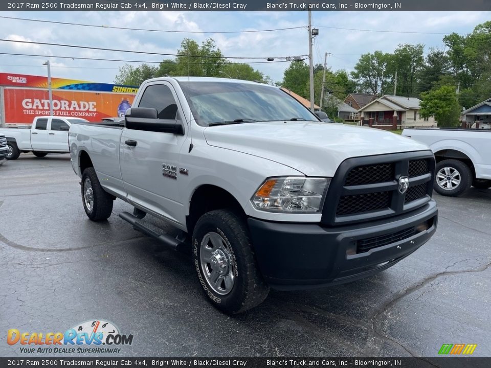 2017 Ram 2500 Tradesman Regular Cab 4x4 Bright White / Black/Diesel Gray Photo #4