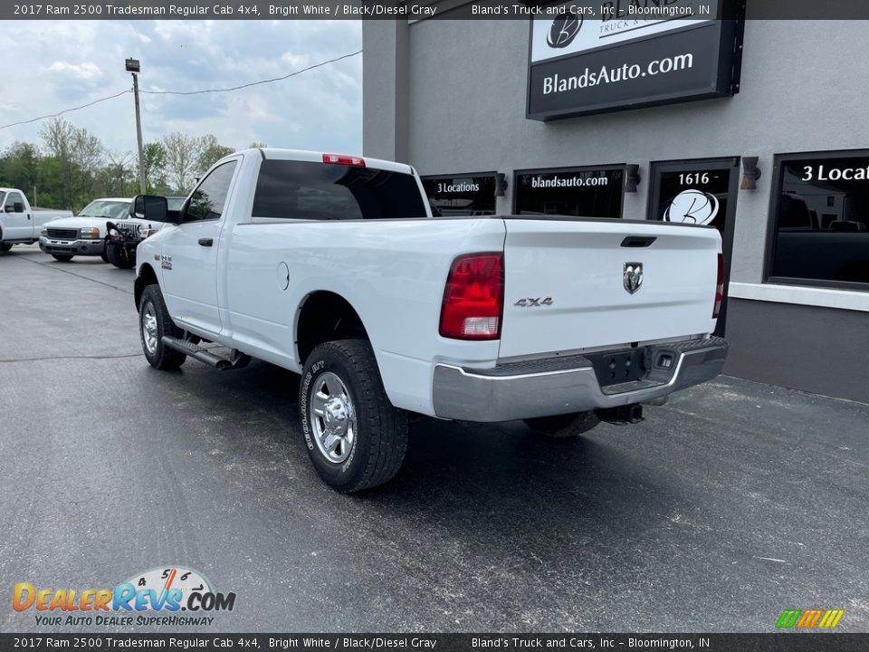 2017 Ram 2500 Tradesman Regular Cab 4x4 Bright White / Black/Diesel Gray Photo #5