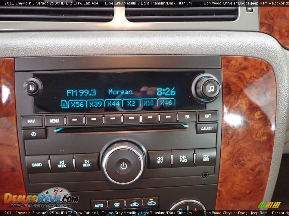 2011 Chevrolet Silverado 2500HD LTZ Crew Cab 4x4 Taupe Grey Metallic / Light Titanium/Dark Titanium Photo #19