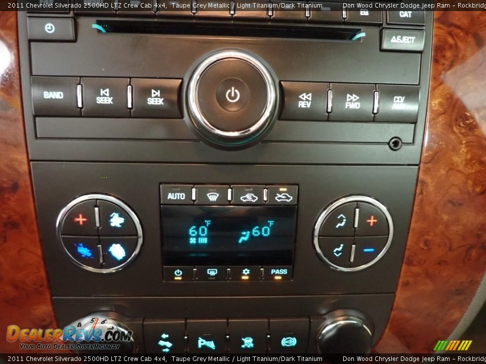 2011 Chevrolet Silverado 2500HD LTZ Crew Cab 4x4 Taupe Grey Metallic / Light Titanium/Dark Titanium Photo #20