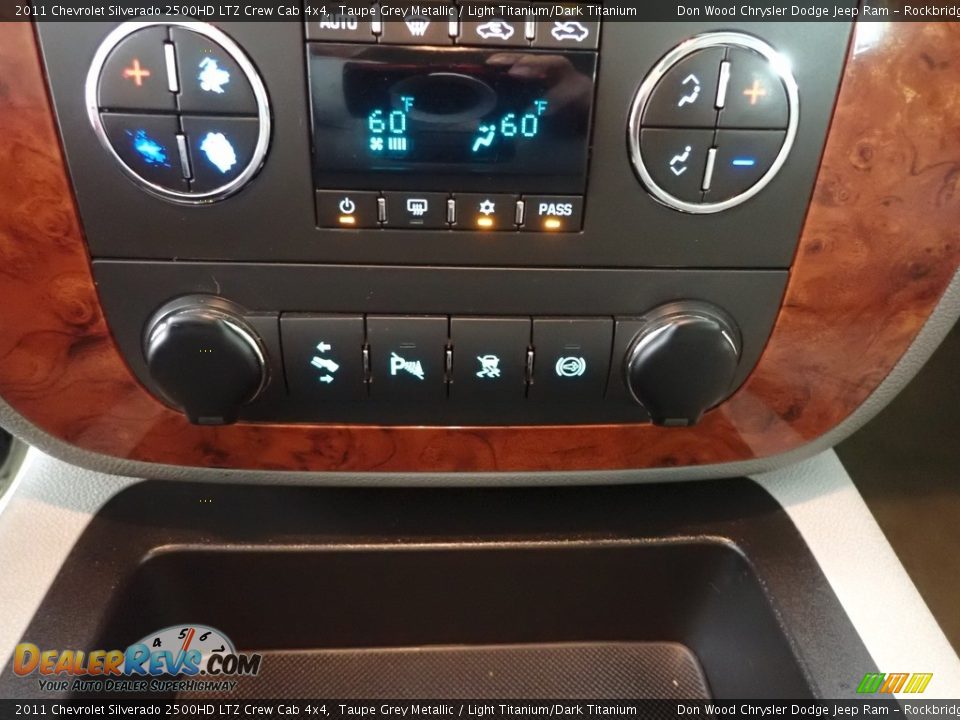 2011 Chevrolet Silverado 2500HD LTZ Crew Cab 4x4 Taupe Grey Metallic / Light Titanium/Dark Titanium Photo #21