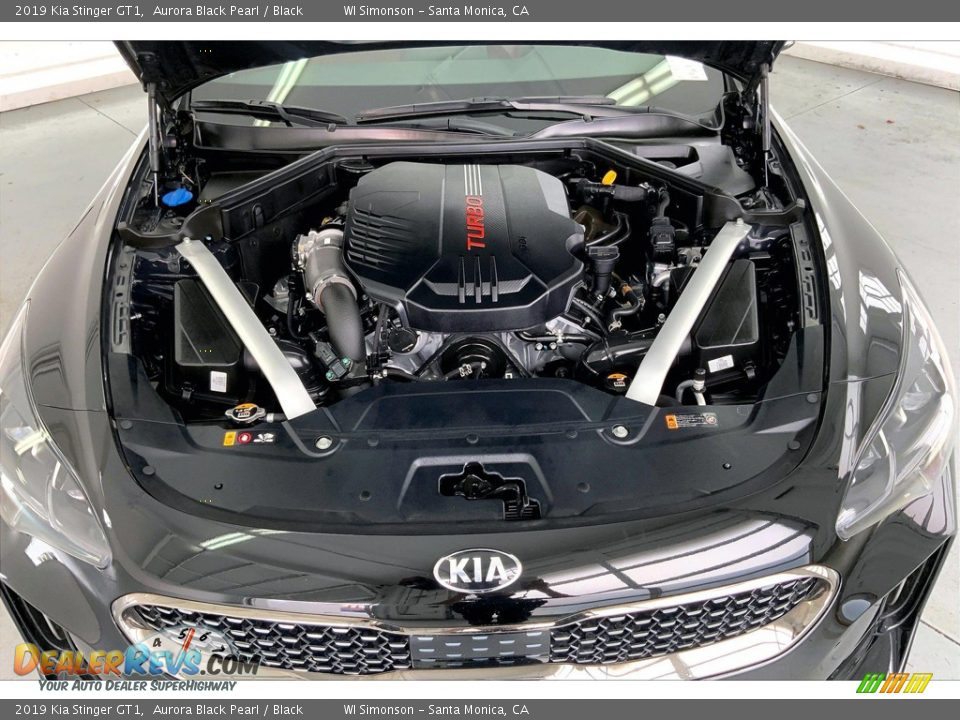 2019 Kia Stinger GT1 3.3 Liter GDI Turbocharged DOHC 24-Valve CVVT V6 Engine Photo #9
