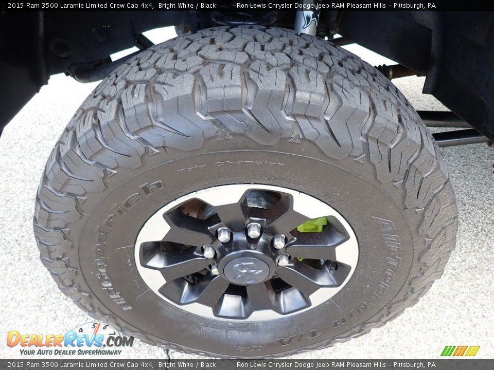 Custom Wheels of 2015 Ram 3500 Laramie Limited Crew Cab 4x4 Photo #9