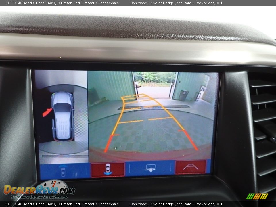 2017 GMC Acadia Denali AWD Crimson Red Tintcoat / Cocoa/Shale Photo #3