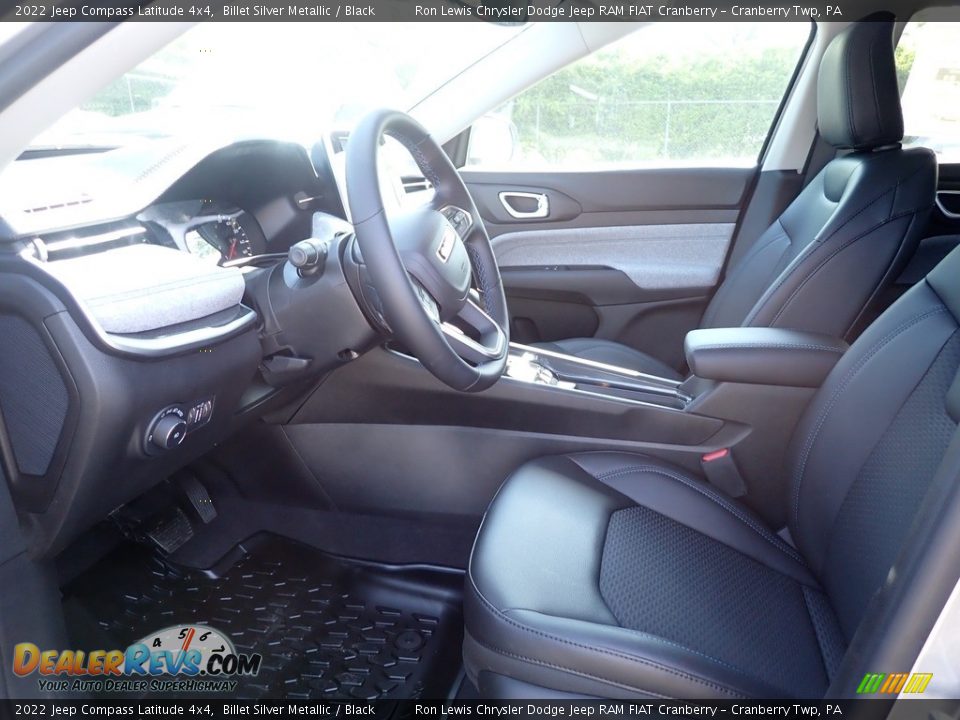2022 Jeep Compass Latitude 4x4 Billet Silver Metallic / Black Photo #15