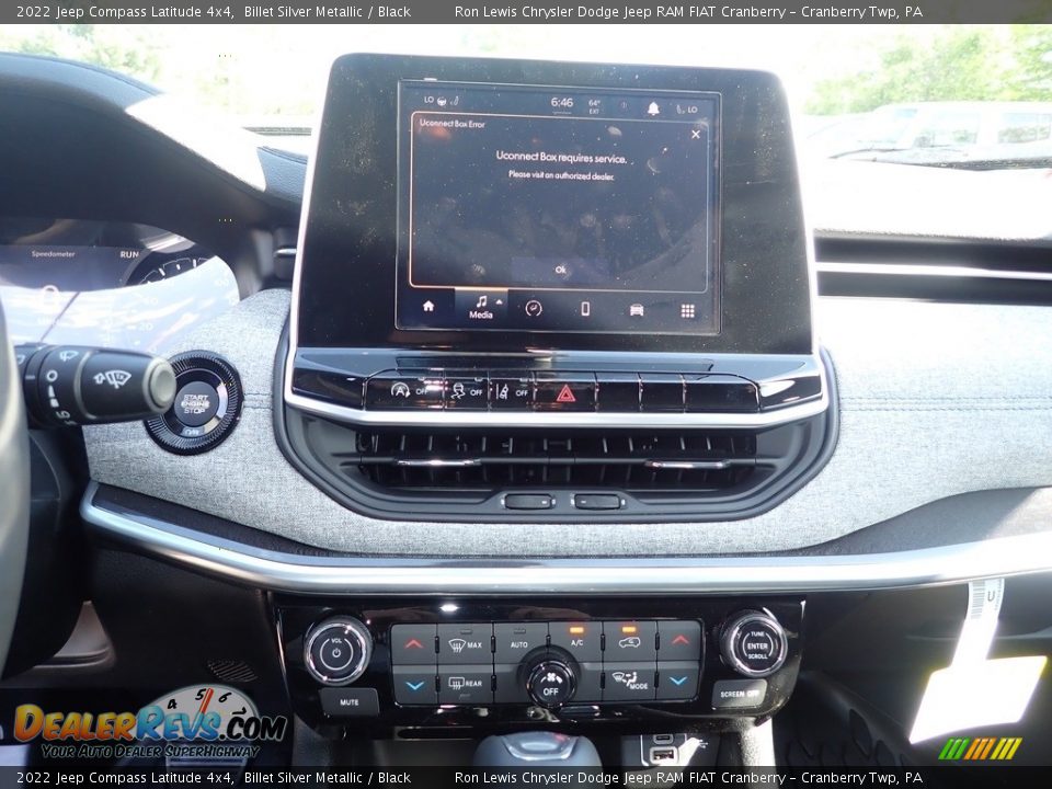 2022 Jeep Compass Latitude 4x4 Billet Silver Metallic / Black Photo #16