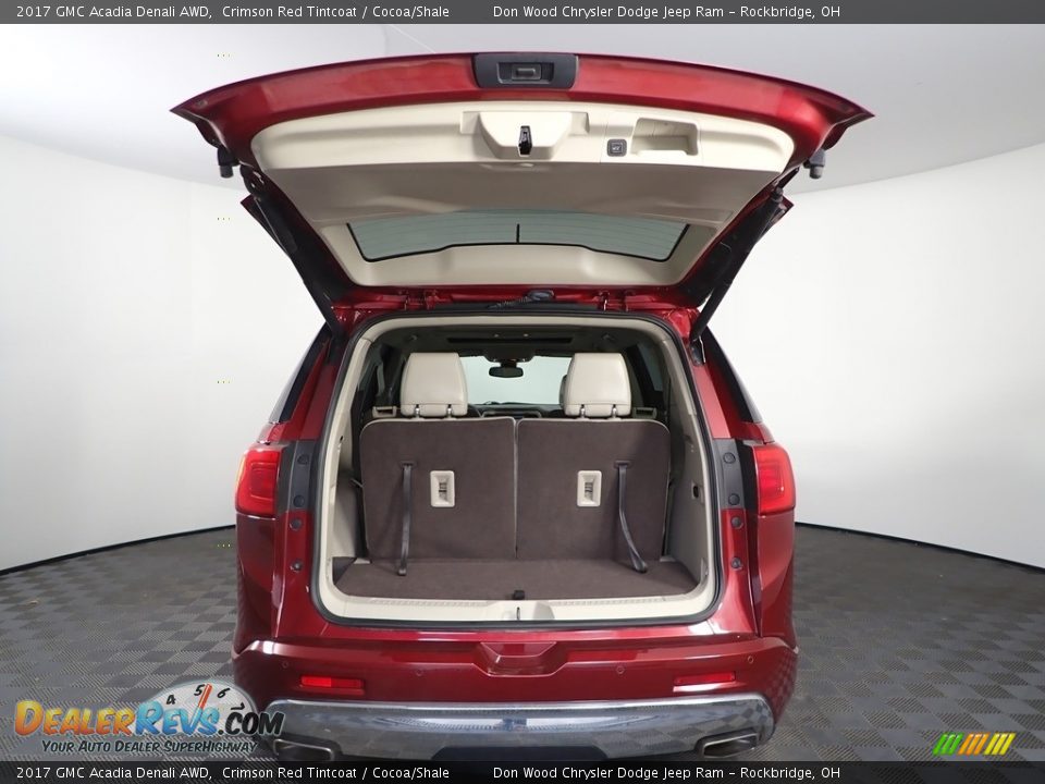 2017 GMC Acadia Denali AWD Crimson Red Tintcoat / Cocoa/Shale Photo #13