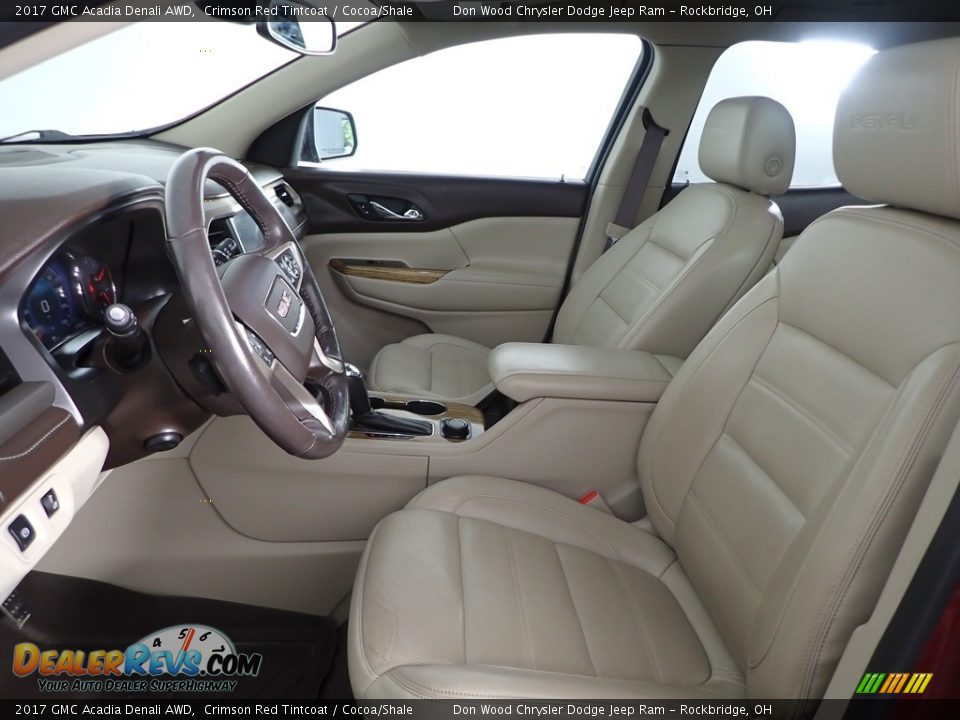 2017 GMC Acadia Denali AWD Crimson Red Tintcoat / Cocoa/Shale Photo #18