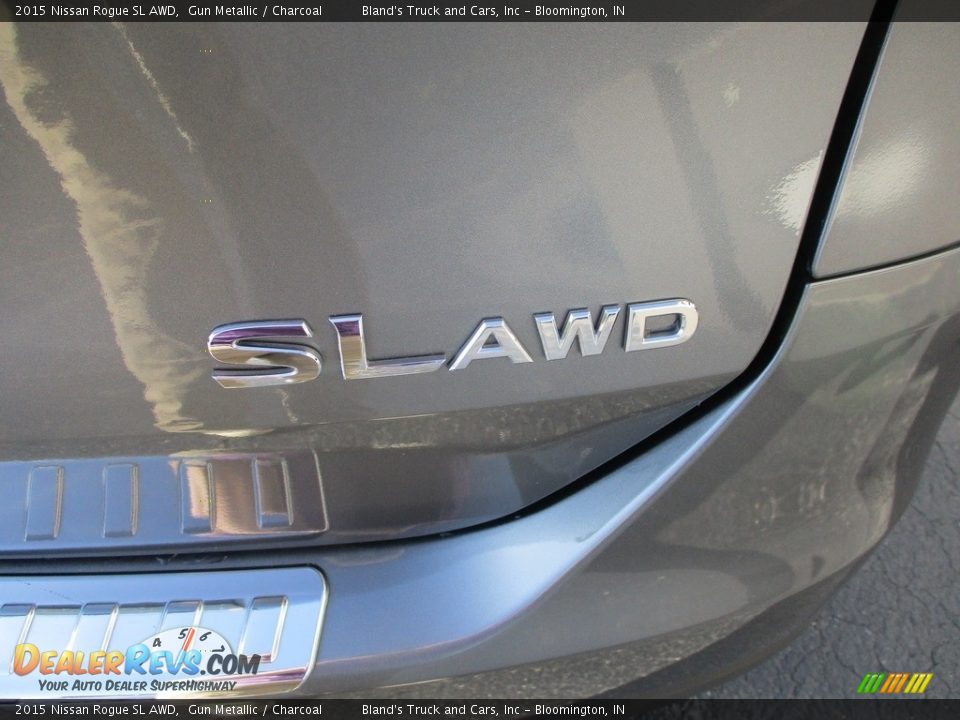 2015 Nissan Rogue SL AWD Gun Metallic / Charcoal Photo #33
