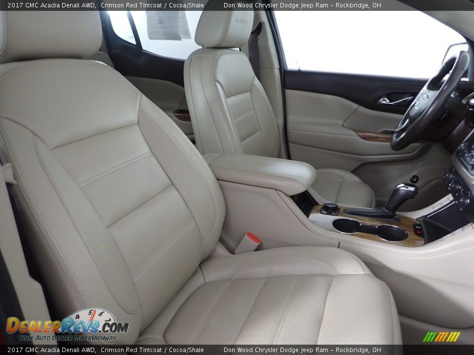 2017 GMC Acadia Denali AWD Crimson Red Tintcoat / Cocoa/Shale Photo #31